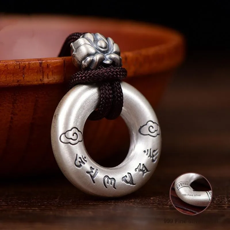 NSAOT 999 Fine Silver Pendants Unisex-4