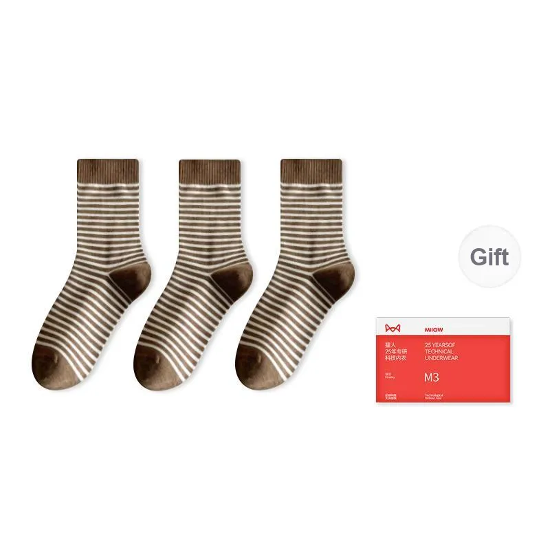 MIIOW Trend Party Series Mid Calf Socks Women's Combo Set-7
