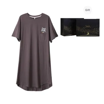 Dorame Nightgown Women's Dark Gray