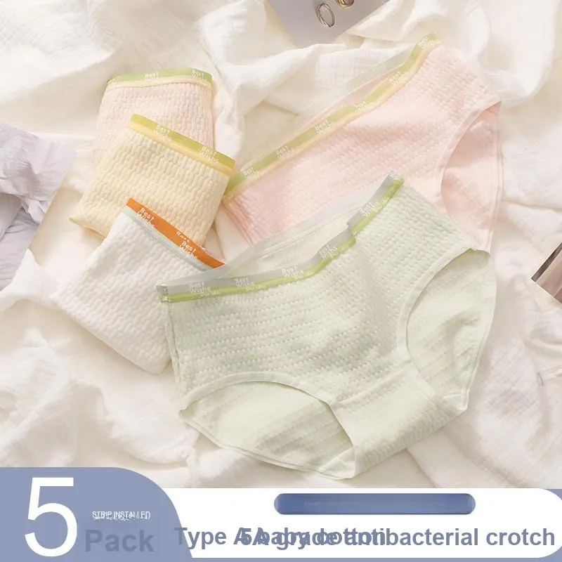 Flowers In Water Underpants Women's 5 Pack-7
