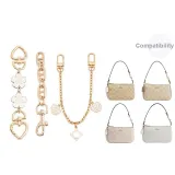 White Three-Piece Set[Cherry Blossom+Pig Nose+Camellia Decorative Chain 30cm]