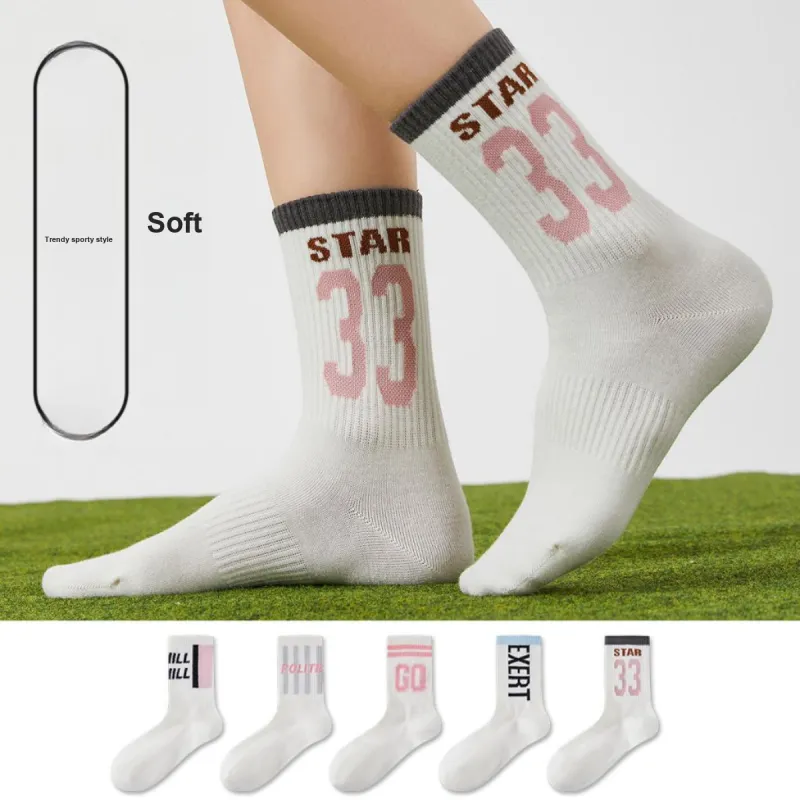 Caramella Mid Calf Socks Women's Combo Set-1