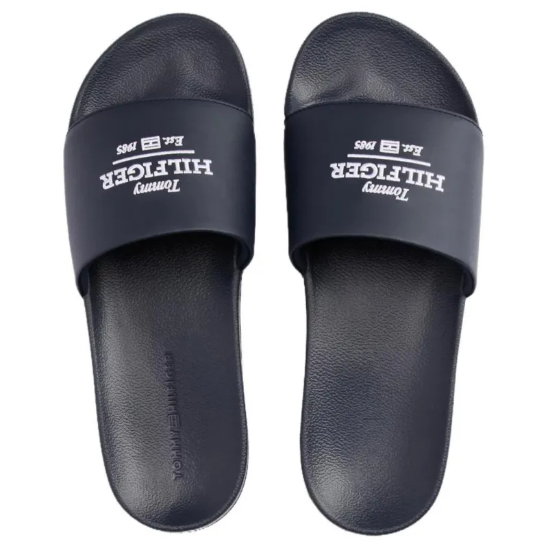 Tommy Hilfiger EVA Slip Resistant Slide Slippers Men's Black-2