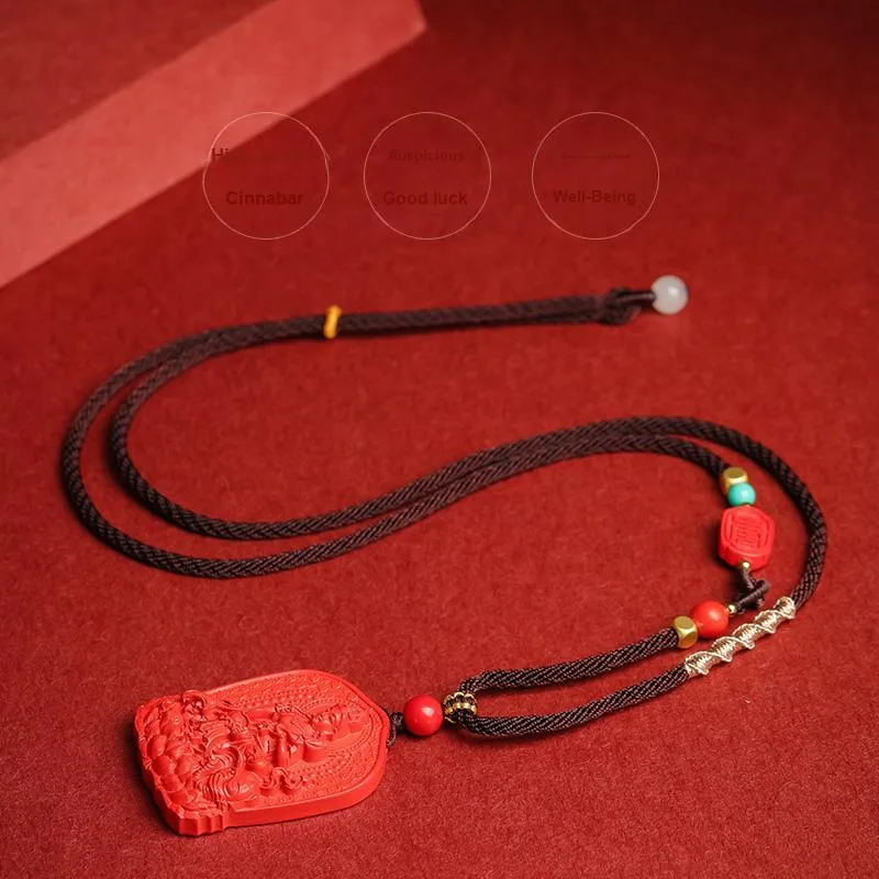 With The Heart Of The Jade Necklaces Unisex-16