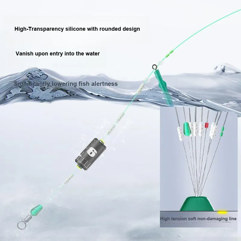 HISTAR Slip Float Fishing Rig Fishing Long Cast Set, Competition Set-3