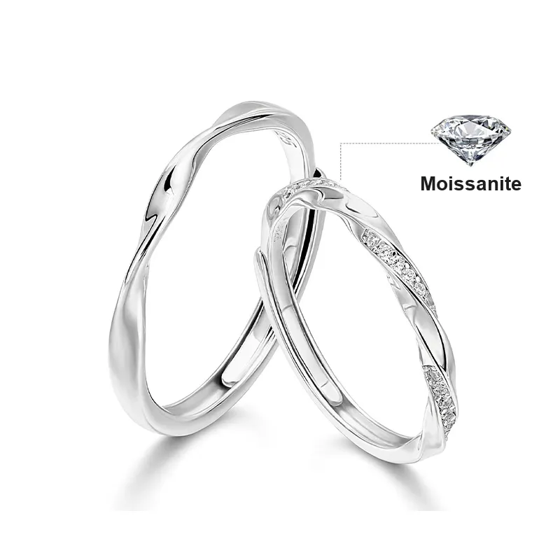 ZSY 999 Fine Silver Rings Unisex-12