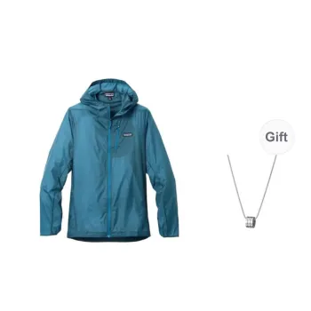 Patagonia Jacket Men's Ocean Blue Includes Necklace