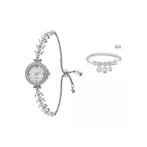 Rlychee Mermaid Кварцевый механизм Сплав Ремешок Часы Женские часы Белый циферблат