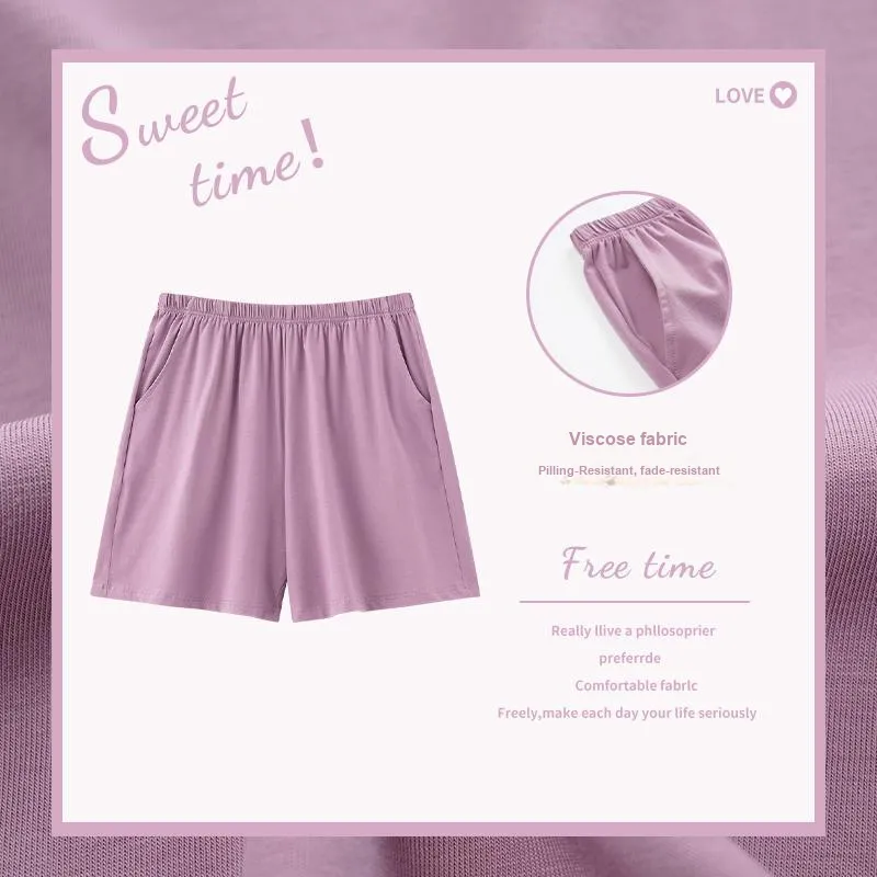 GOSO Pajama Pants Women's Gray Purple-1