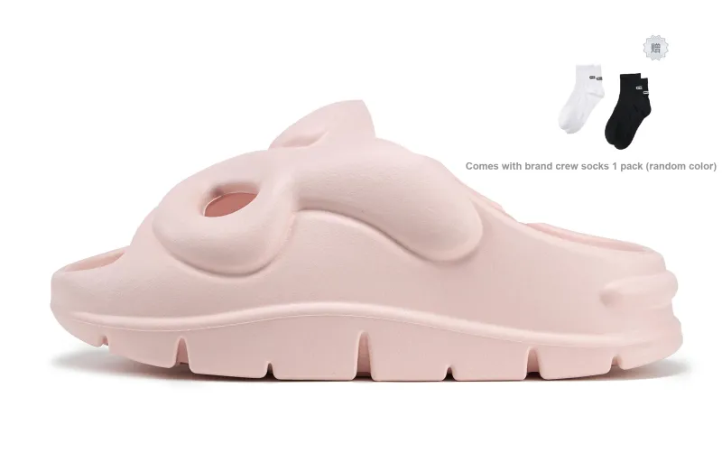PCLP 2023 Spring Summer Broken Mirror Slide Slippers Unisex White/Blue/Silver/Pink-12