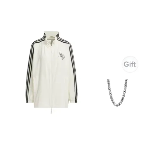 Adidas Dance Jackets Women's Jade White+Free Necklaces