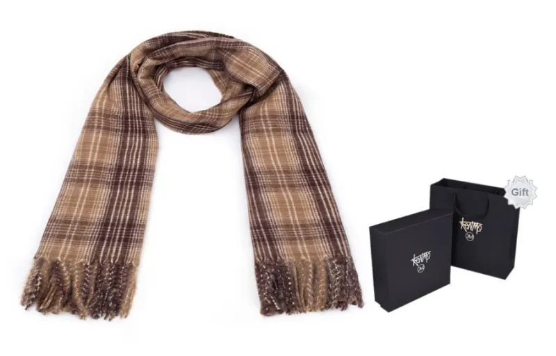 KENMO Knit Scarves Unisex-23
