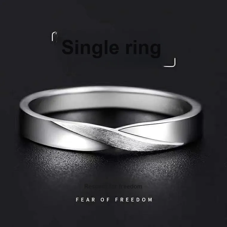 JESCAKOO S925 Silver Rings Men's Silver-2