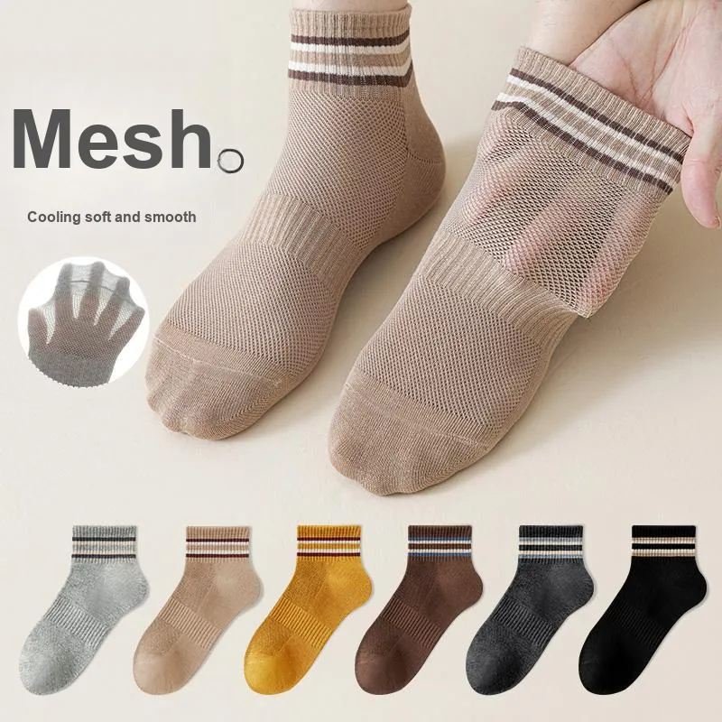 Lan Miao Mid Calf Socks Men's 10 Pack-4