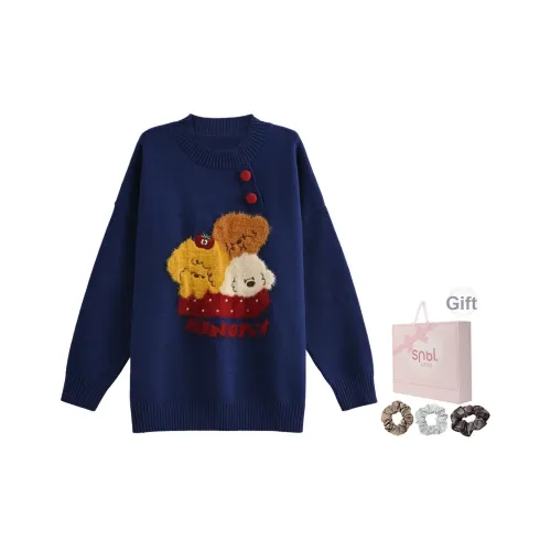 SNBL Синий Женский Свитер