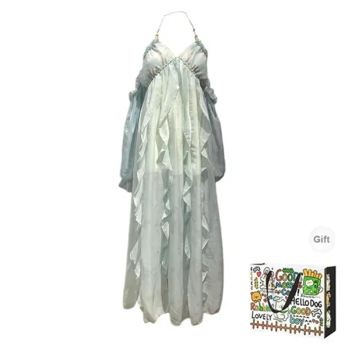 HAPG Slip Dresses Women's Sake Camellia Interval Shopping Bag