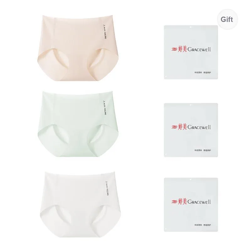GRACEWELL Underpants Women's Shopping Bag 3 Pack-0