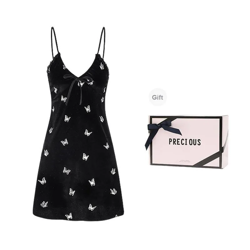 METE WHALE MT Nightgown Women's Gift Box Set-4