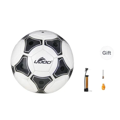 Ledo Size 4 And Size 5 Soccer PU Machine Stitched Soccer Ball Unisex White