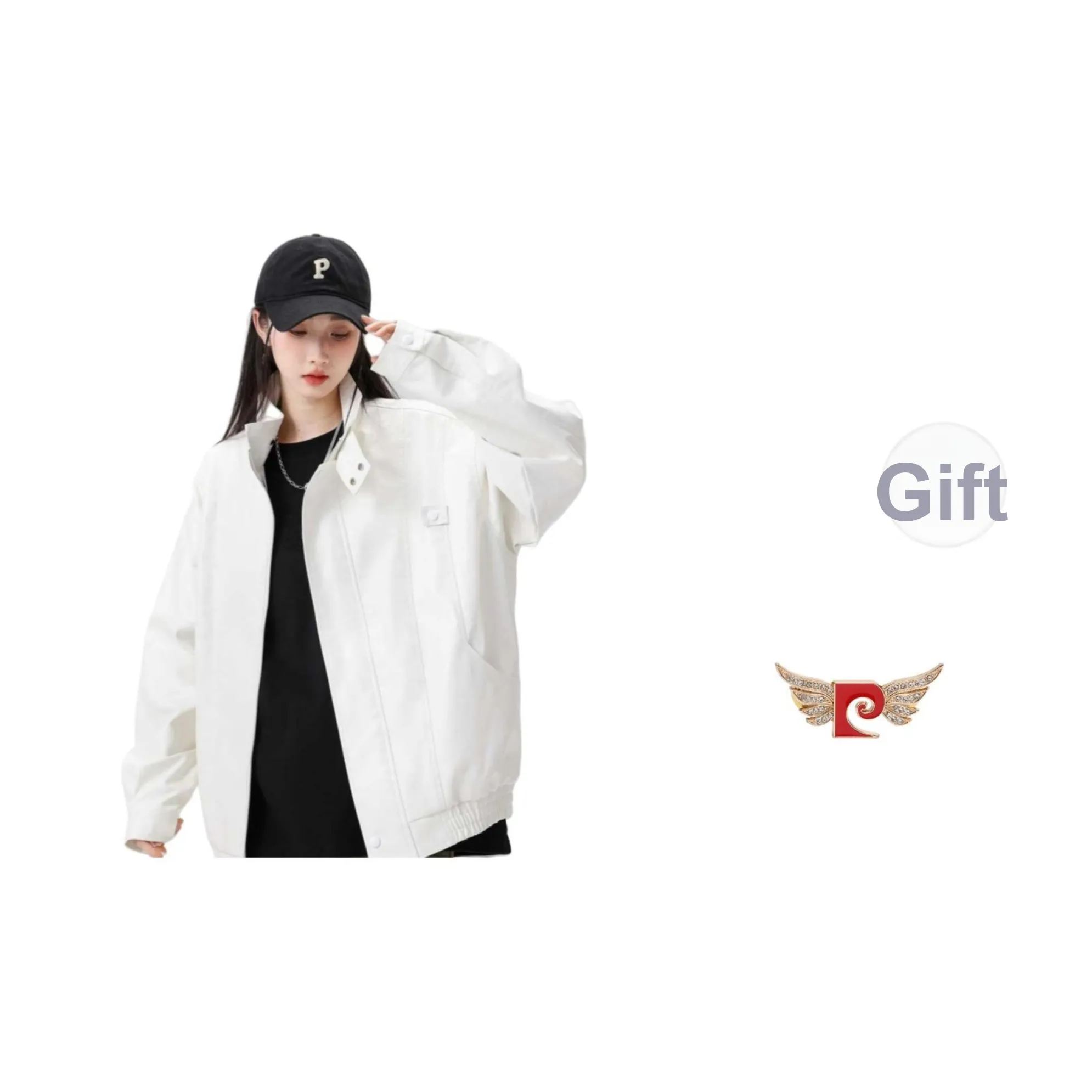 PIERRE CARDIN Кожа Куртка Женская