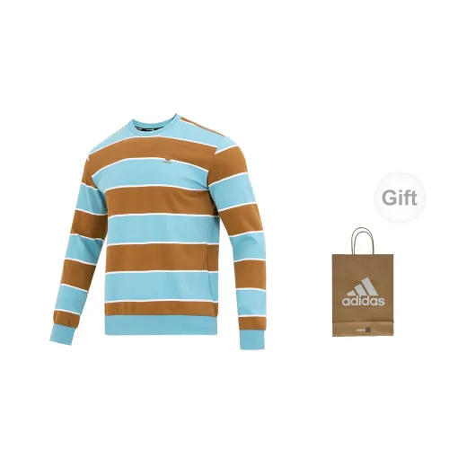 Adidas Neo Sweatshirts Unisex Light Blue Sweatshirt+Gift Bag