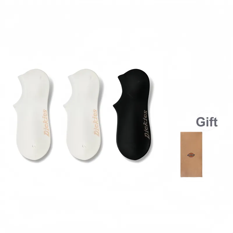 Dickies No Show Socks Unisex Shopping Bag Combo Set-15