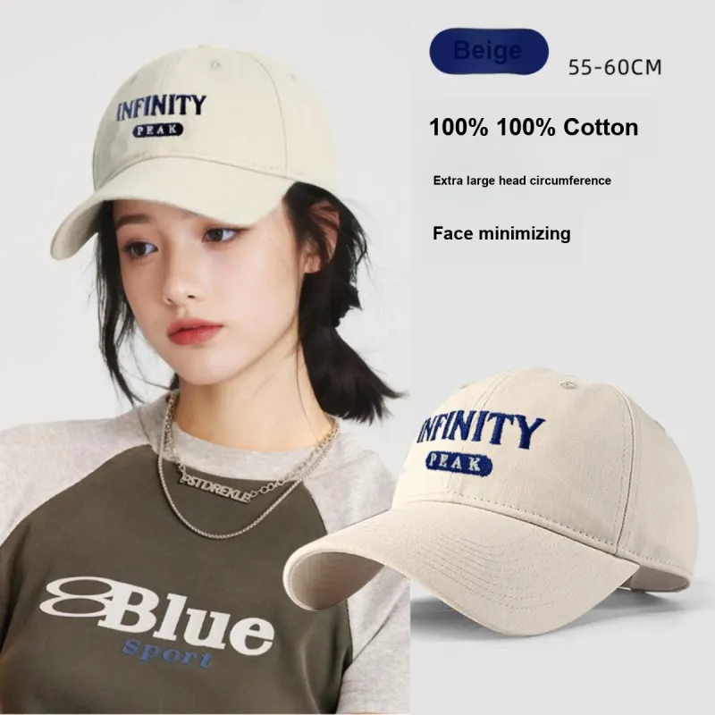 PEAK Cotton Baseball Caps Unisex-4