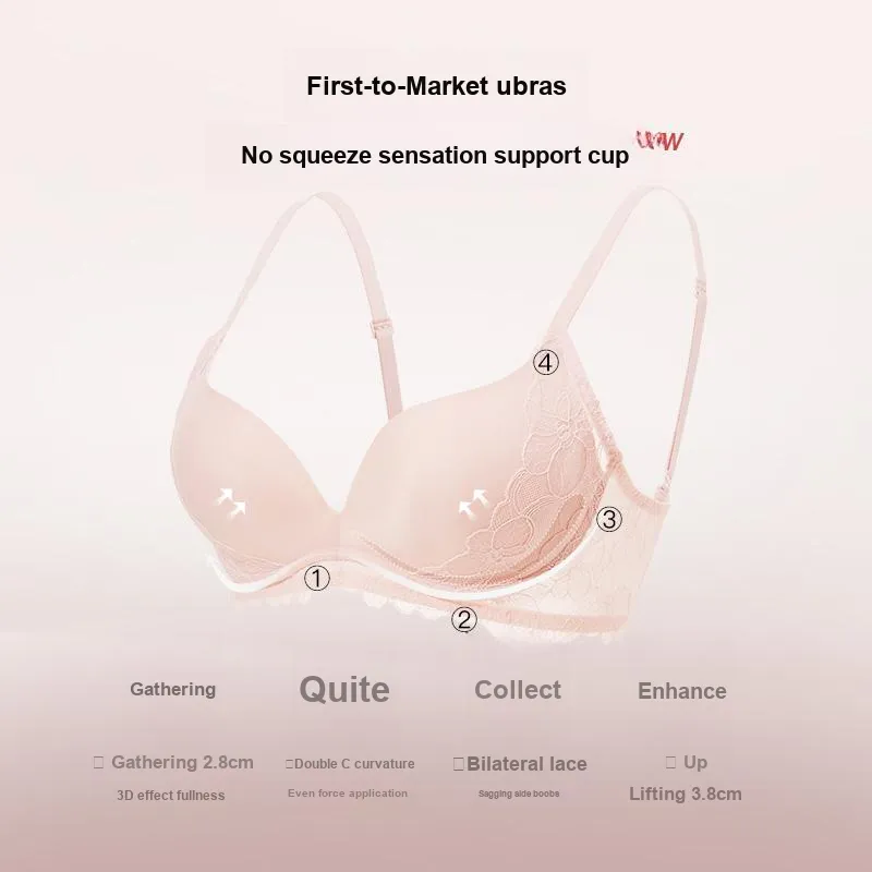 Ubras 25SS Spring Summer, Brand New Bra Women's-2