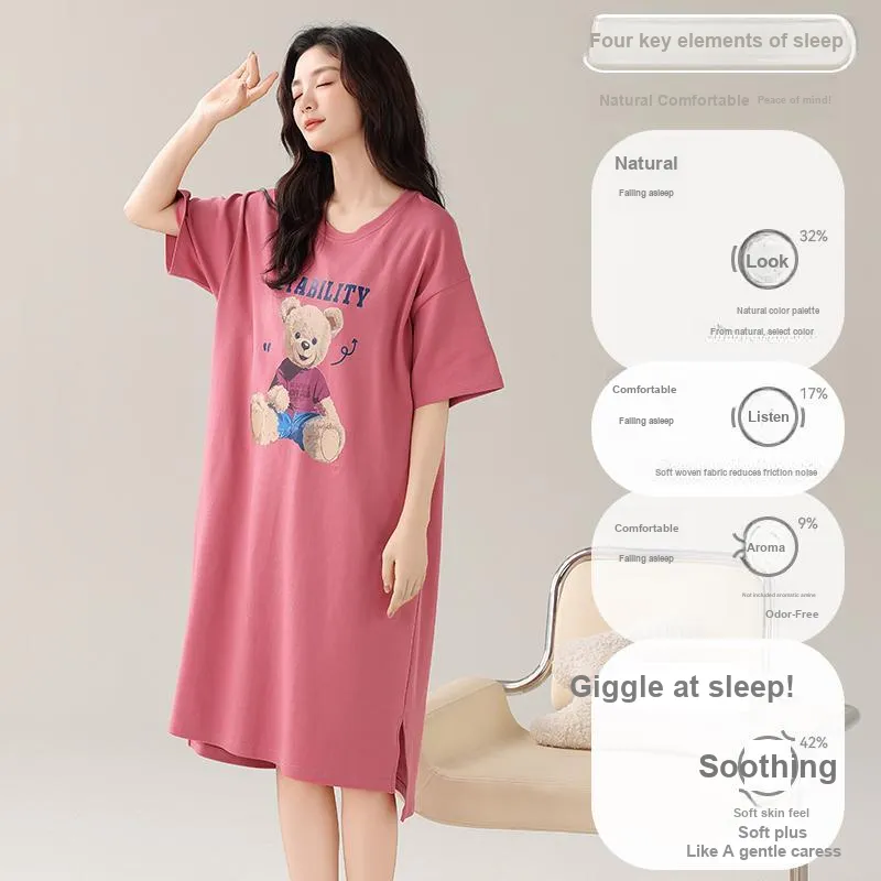 MADALLO Women's Nightgowns-2