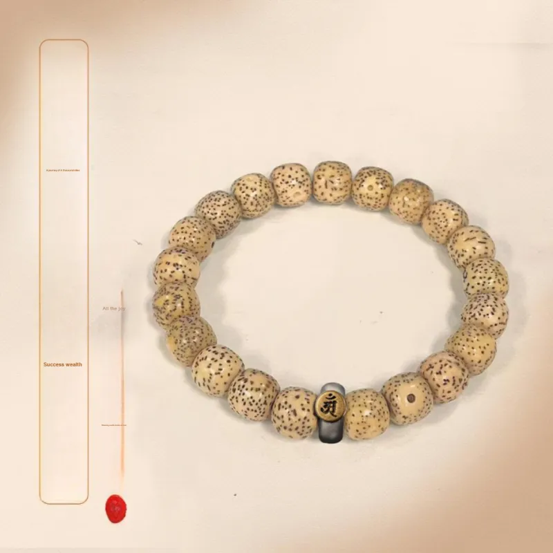 The Years Are Quiet Star Moon Bodhi Seeds Bracelets Unisex-7