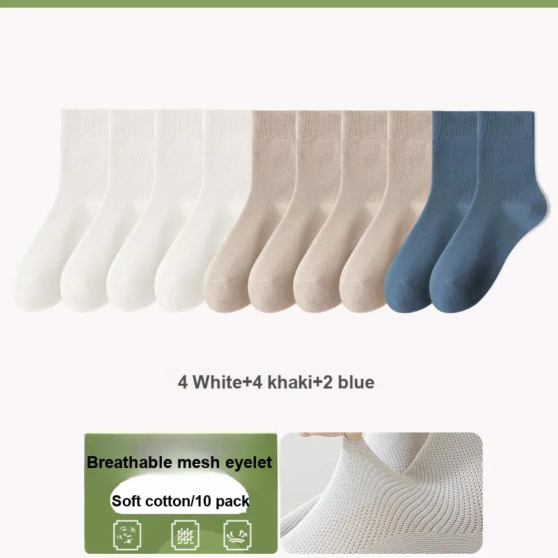 7 SEVFUN Mid Calf Socks Men's Combo Set-21