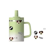 Eco Green+Chief Dog 3D Effect Sticker