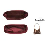 (Burgundy) Original Fleece-Lined Carryall[Trumpets]