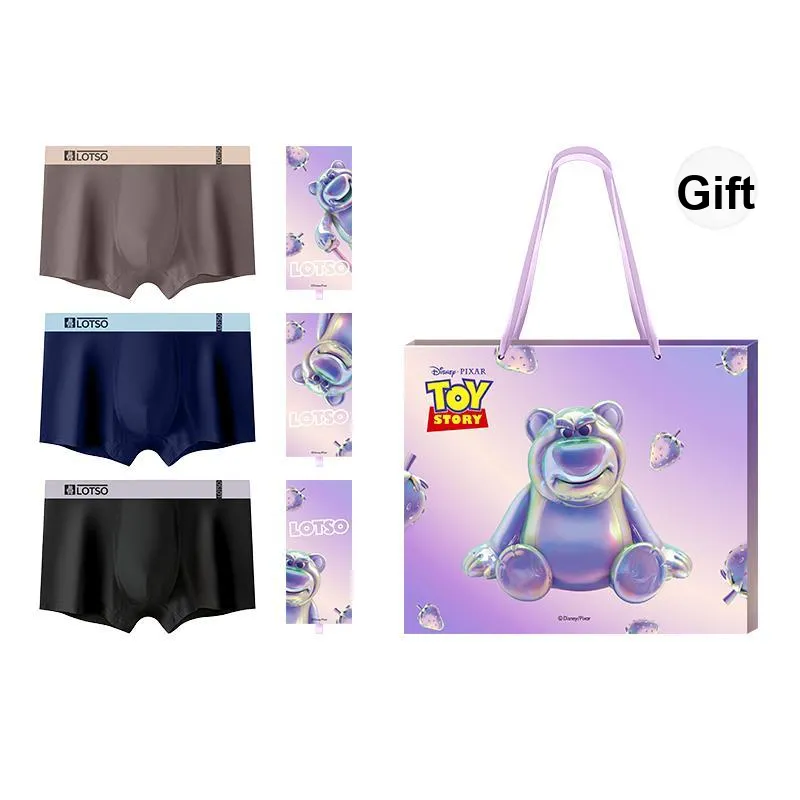 Disney Underwear Gift Box Men's Box 3 Pack Mixed Color