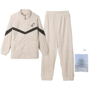 Lan Miao Pajama Set Women's Shopping Bag Pearl White