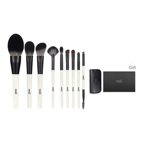 MSQ 9 шт Нефритовый Чернила Набор одежды с кистями для макияжа Профессиональная кисть для макияжа