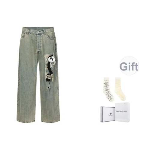 Charlie Luciano Джинсы Унисекс Blue