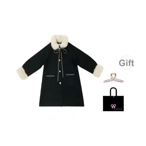 Aimilian Черное Женское Пальто