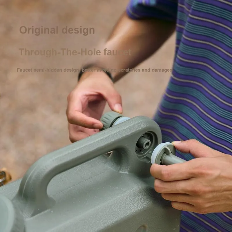 NATUREHIKE Outdoor Water Equipment Bucket 12 20L PE-10