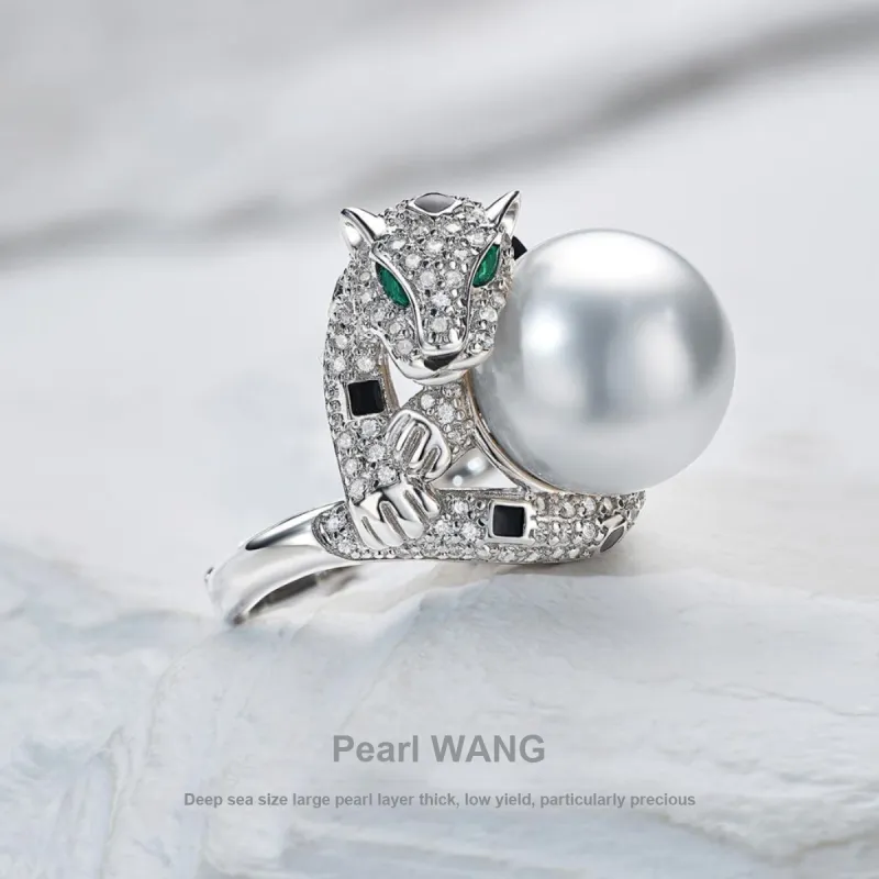 ME LUXE Pearl Rings Women's-3