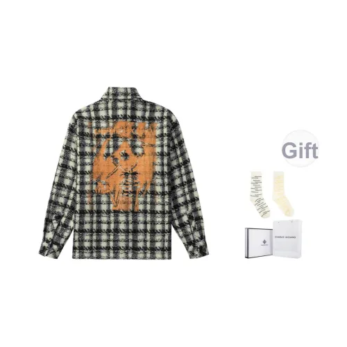 Charlie Luciano Рубашка Унисекс Черно-белая