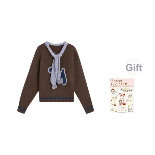 ZIHAN Мокка-мусс Женские Свитера