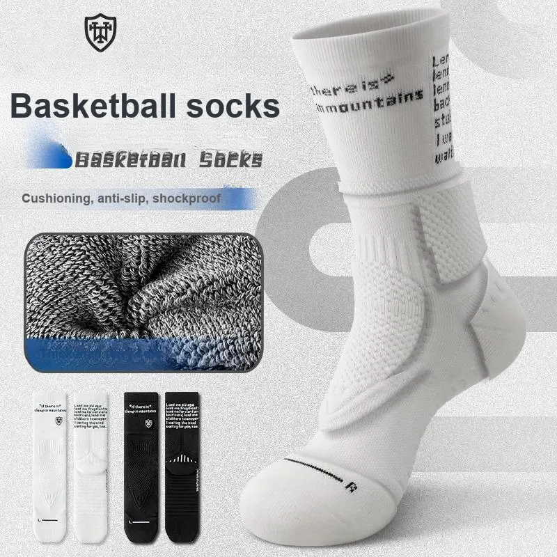SALOATO Basketball Socks Unisex 3 Pack-1