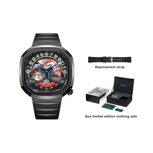 OLTO·8 Starship Collection Наручные часы Автоматический Механический Механизм Черный Циферблат Мужские часы