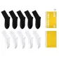 [10 Pack]5 Black+5 Bleached