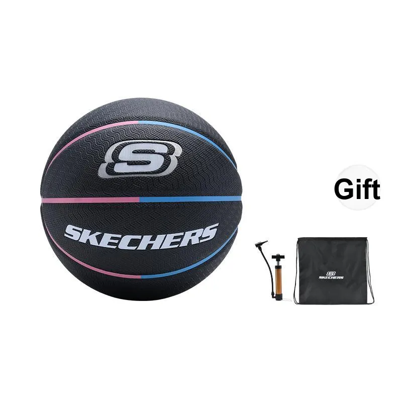 Skechers PU Basketball Black Size 7 Ball Street Training Competition Unisex-6
