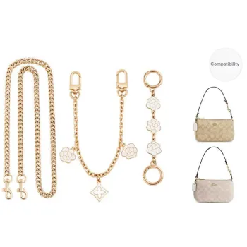 Metal Bag Accessories Women's Gold Tone