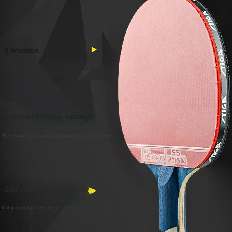 Stiga Ping Pong Paddles Unisex Pure Wood-5