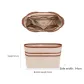 Satin-Short Handle Medium Size-Beige