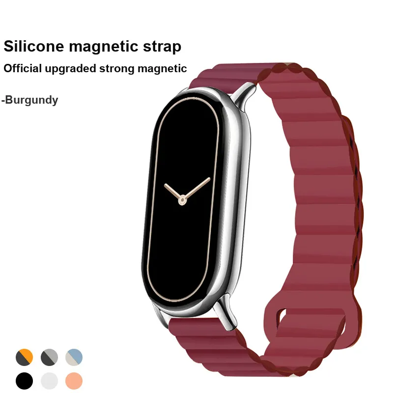 IKYOU Watch Band Xiaomi Compatibility Silicone Material-14